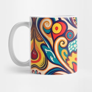 Ancient Greek Colorful Pattern Mug